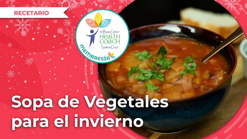 Sopa de Vegetales para el invierno
