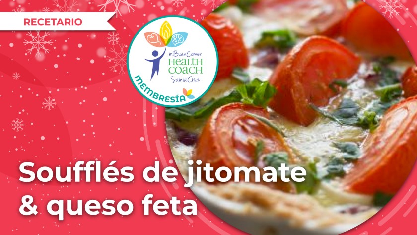 Soufflés de jitomate & queso feta