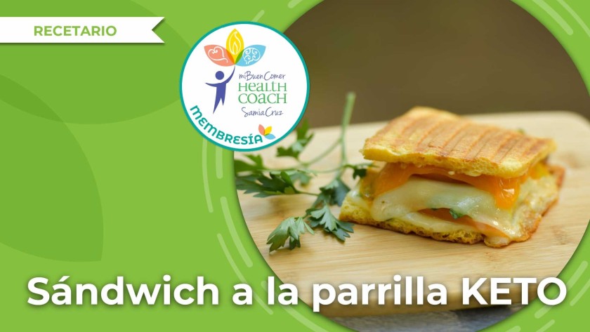 Sándwich a la parrilla KETO
